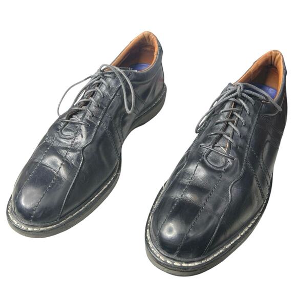 Allen Edmonds Men’s Voyager Black Leather Lace Up Oxford Sneaker Size US 12 B main image 11